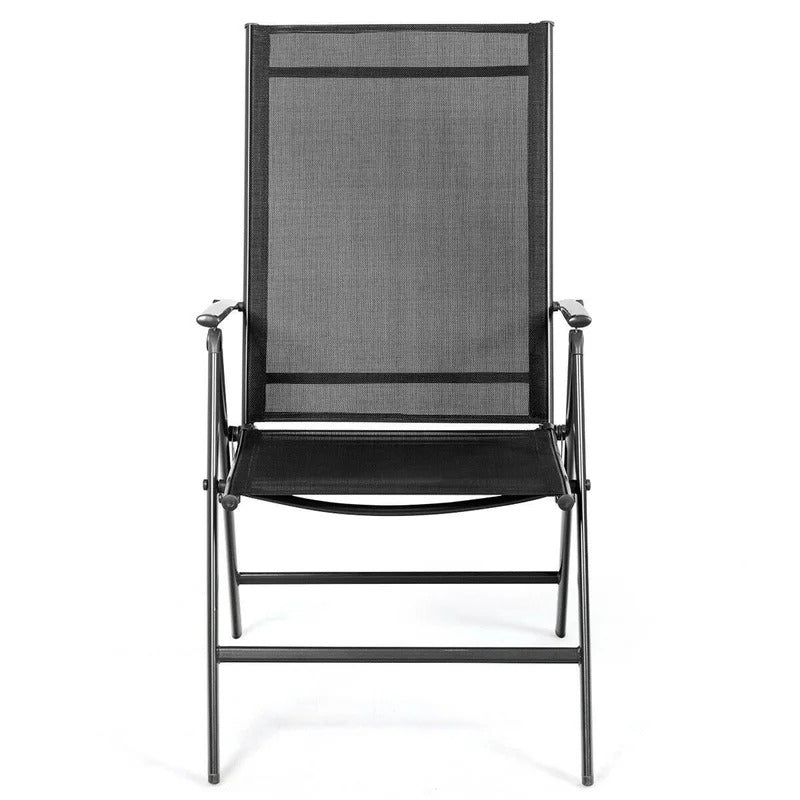 Portable Chair: Adjustable Portable Reclining Folding Desk Chair