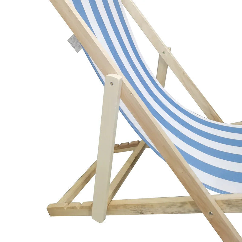 Portable Chair: Beach Chair Adjustable Strong Portable Chair