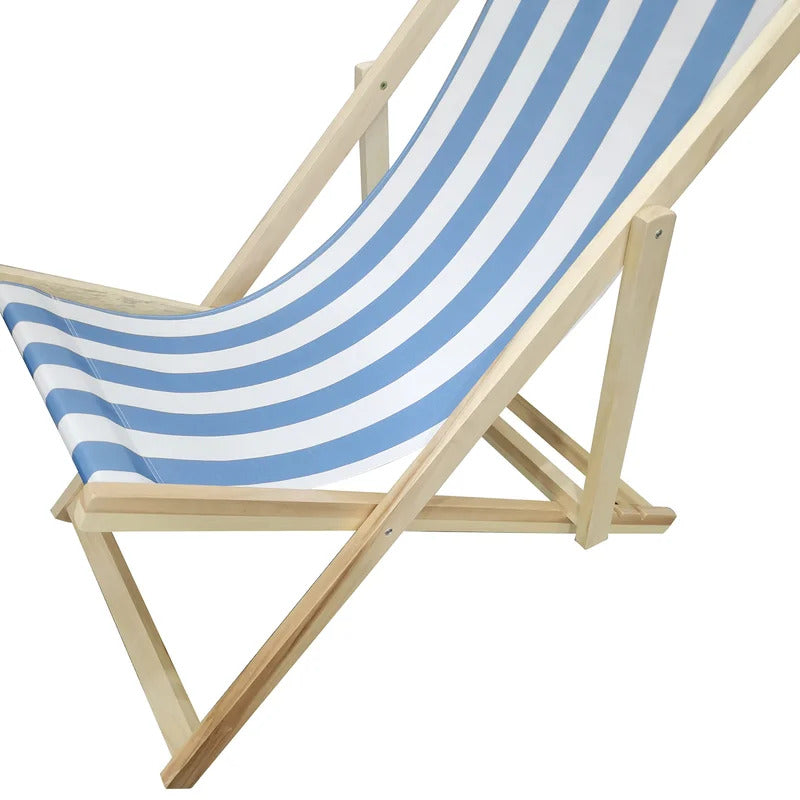Portable Chair: Beach Chair Adjustable Strong Portable Chair