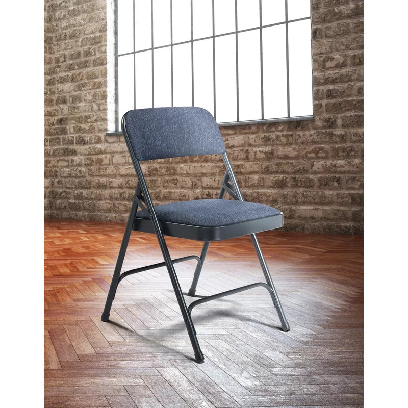 Portable Chair: Padded Banquet Folding Chair (Set of 4)