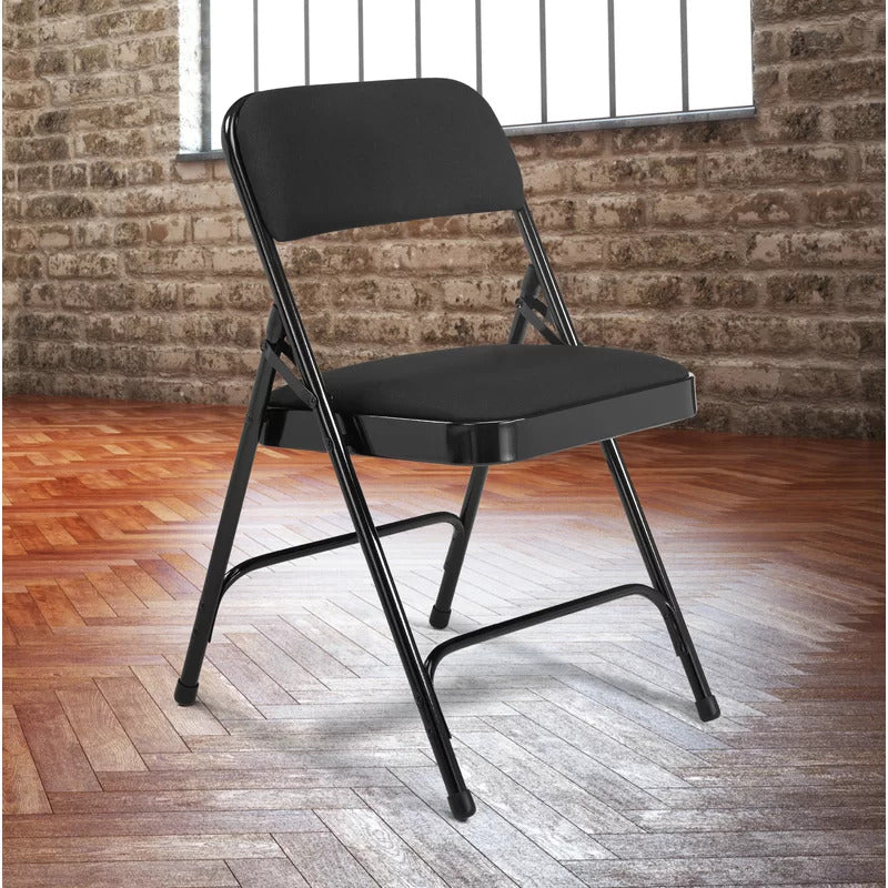 Portable Chair: Padded Banquet Folding Chair (Set of 4)