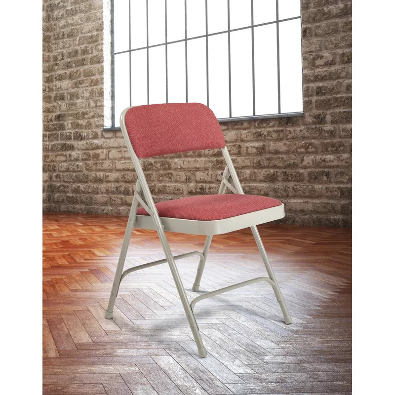 Portable Chair: Padded Banquet Folding Chair (Set of 4)