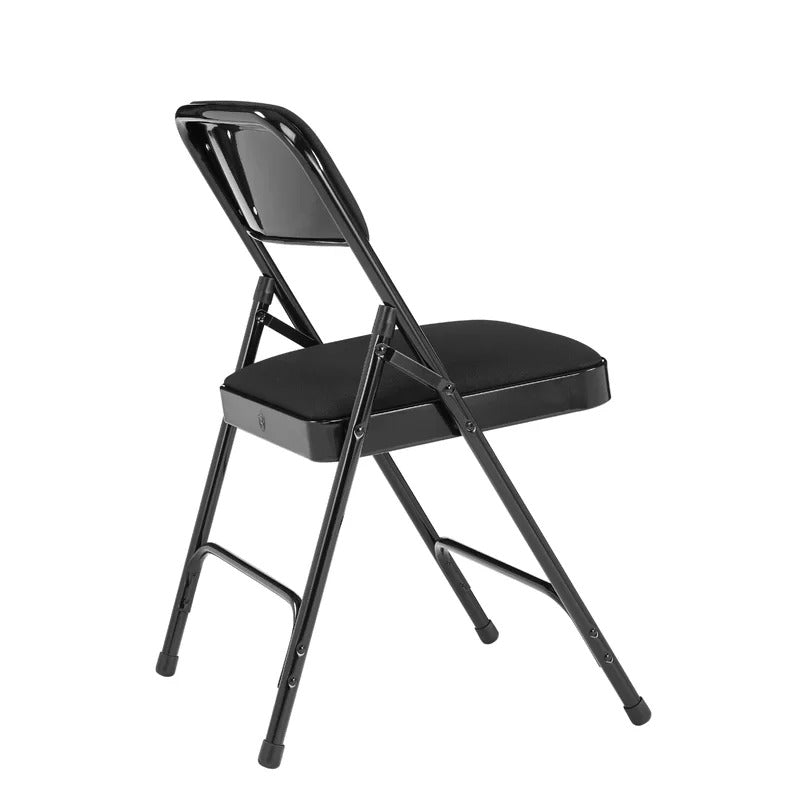 Portable Chair: Padded Banquet Folding Chair (Set of 4)