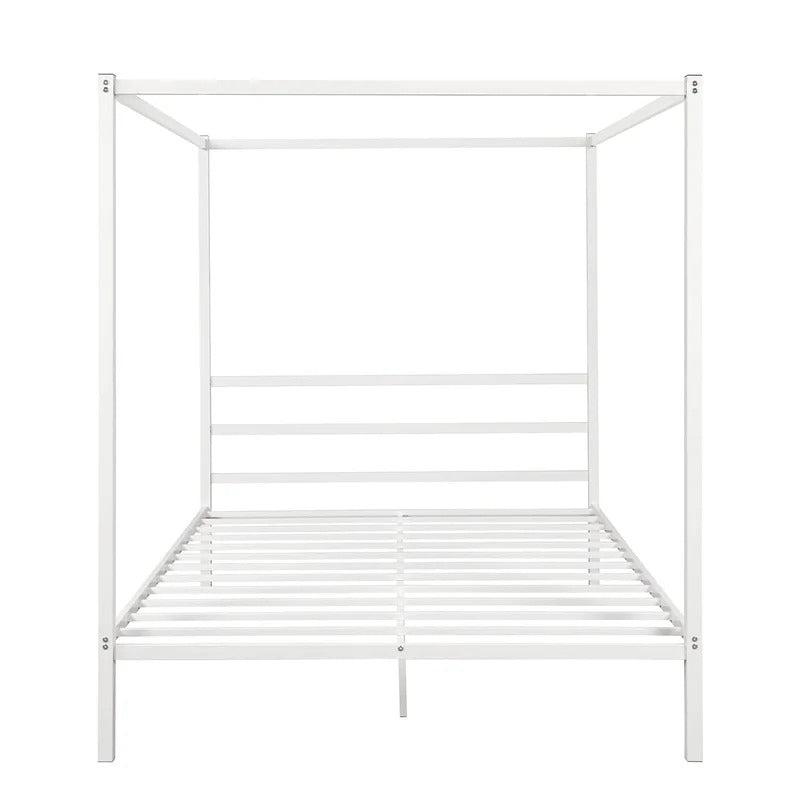 Poster Bed: Canopy Metal Bed