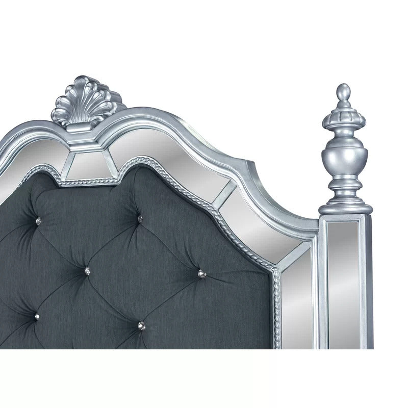 Poster Bed: Majestic Wooden Poster Bed