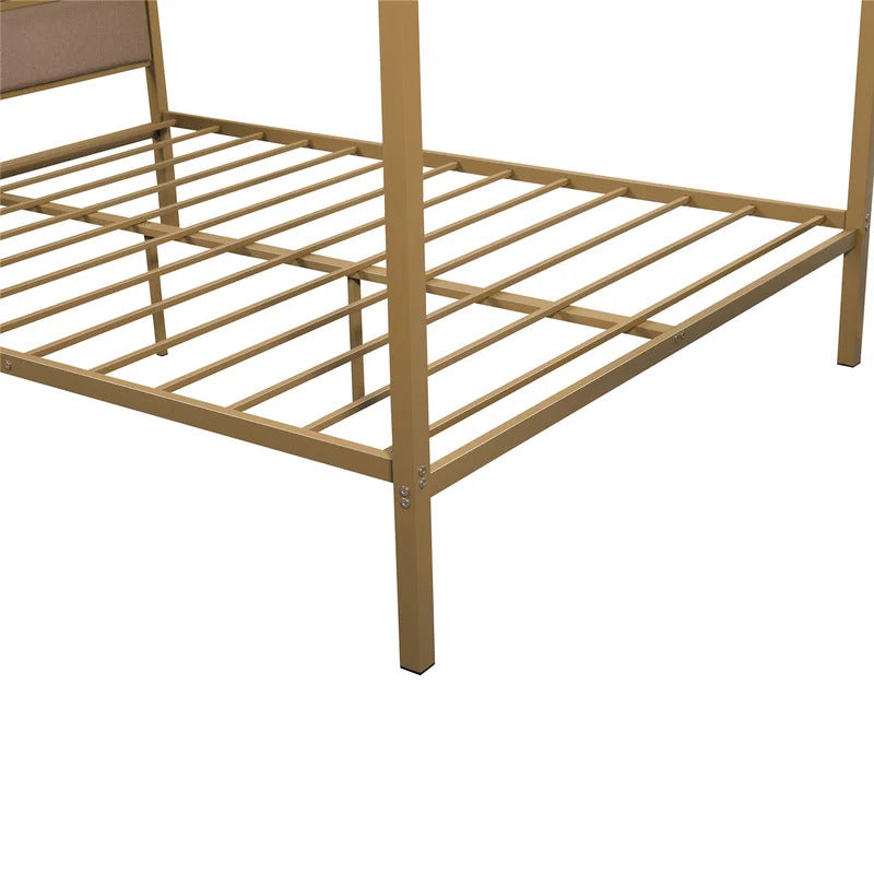 Poster Bed: Metal Queen Poster Bedc