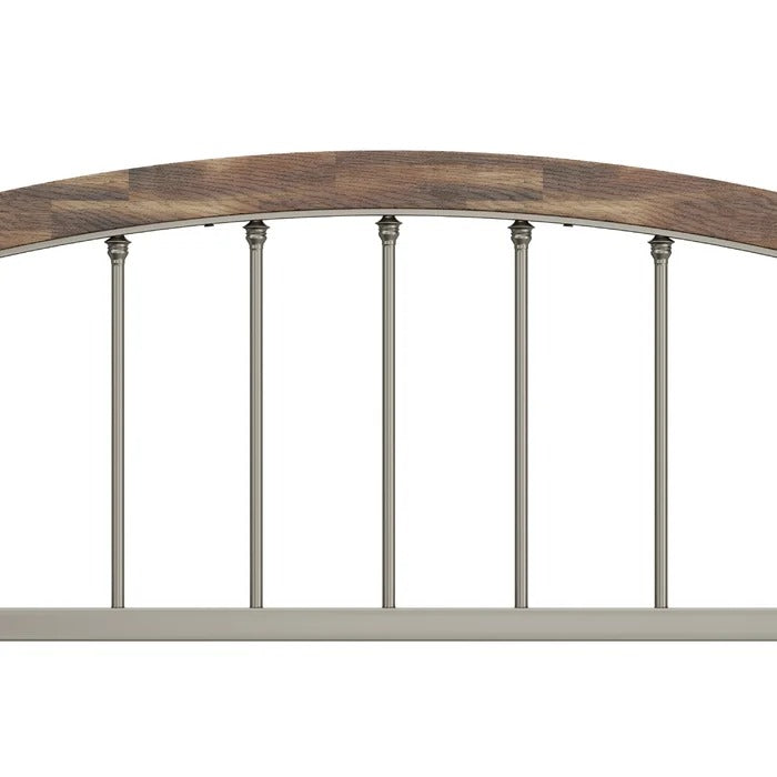 Poster Bed: Solid Wood Brown Poster Bed