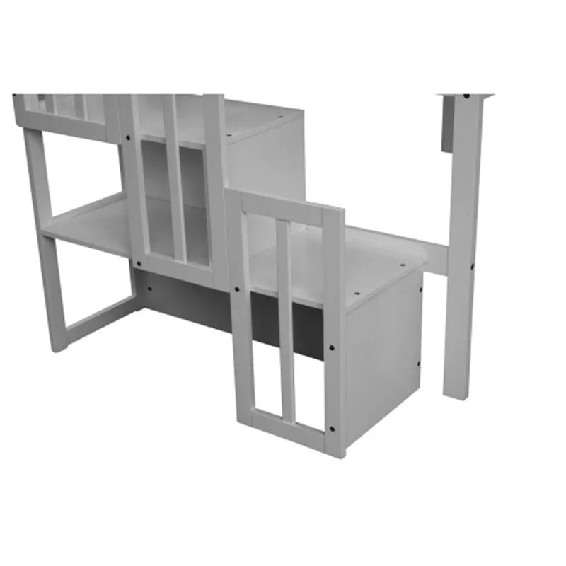 Poster Bed: Solid Wood Poster Bed