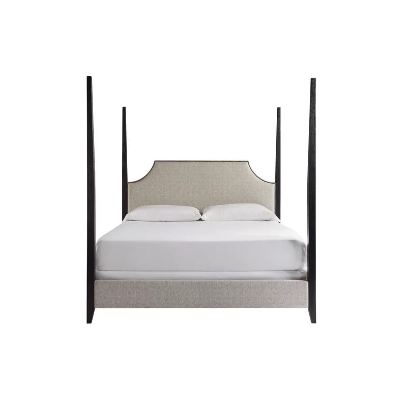 Poster Bed: Tapered wood Poster Bed