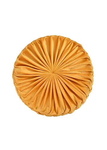 Pouffe: Calwood Legs Solid Smocking Pouffe
