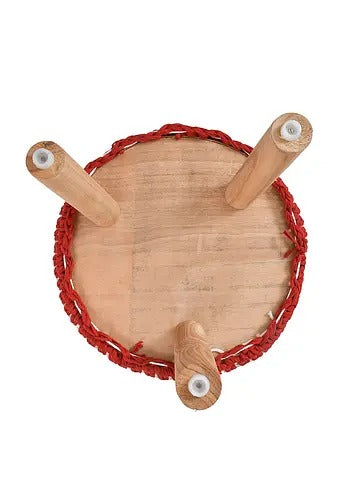Pouffe: Chindi Pouffe In Multi Colour
