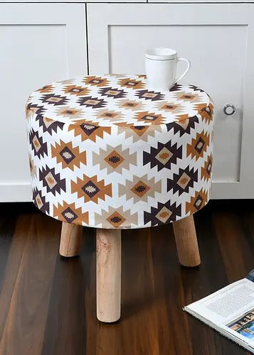 Pouffe: Decorative Pouffe With Digital Print