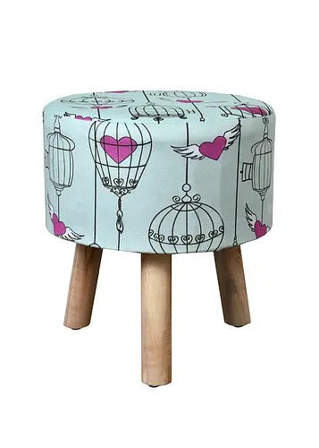 Pouffe: Fly Pouffe With Digital Print