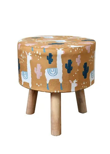 Pouffe: Horse Pouffe With Digital Print