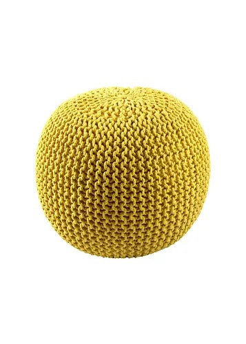 Pouffe: Knitted Pouffe