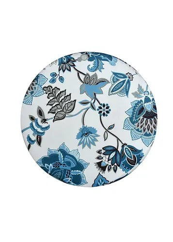 Pouffe: Leaf Pouffe With Digital Print