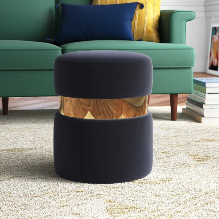Poufs: 16'' Wide Pouf Ottoman
