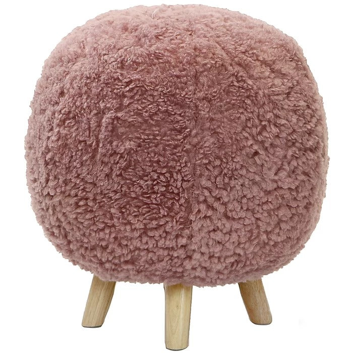 Poufs: 16'' Wide Round Pouf Ottoman