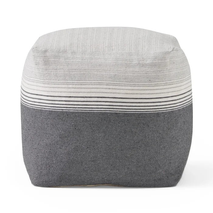 Poufs: 16'' Wide Square Pouf Ottoman