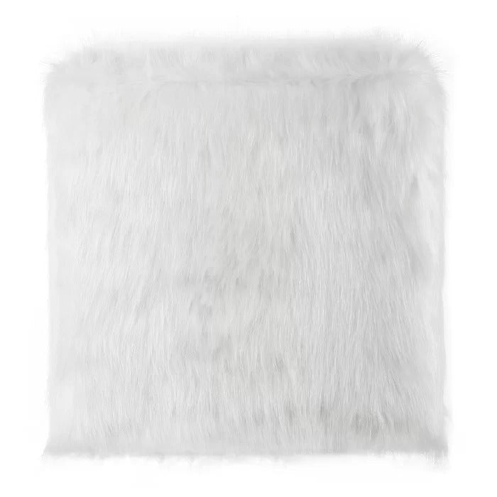 Poufs: 17.75'' Wide Square Pouf Ottoman