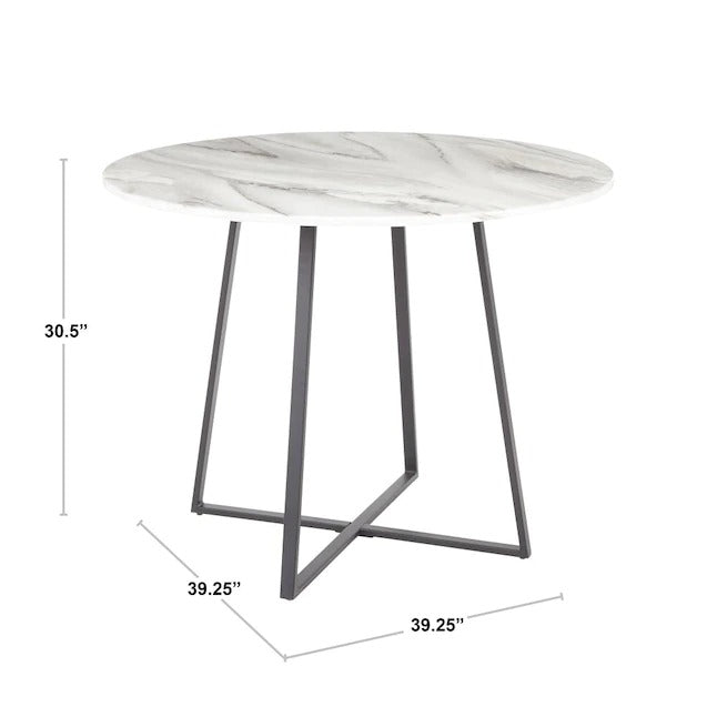 Premium Dining Table: ANDY Round Dining Table