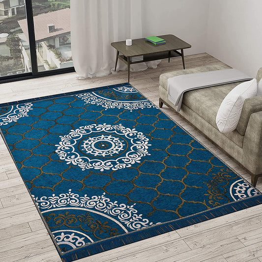 Carpets: Premium Living Room Carpet Sky Blue