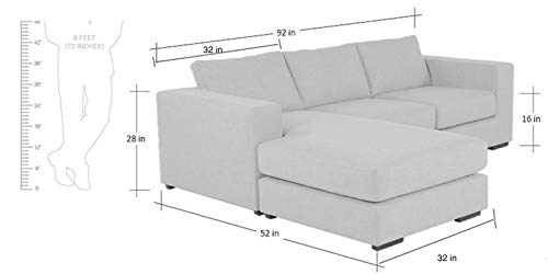 QUALITY ASSURE FURNITURE Lounger Leatherette Sofa Set, Standard Size (White)