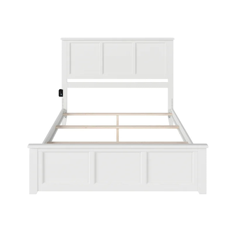 Queen Size Bed : Extra-Long Twin Solid Wood Standard Bed