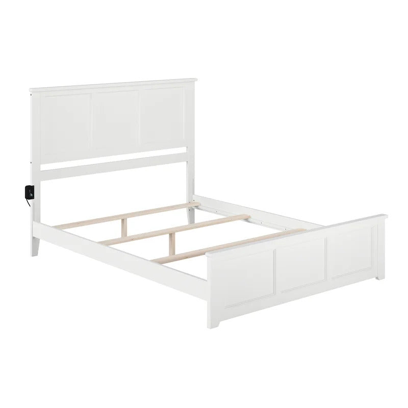 Queen Size Bed : Extra-Long Twin Solid Wood Standard Bed