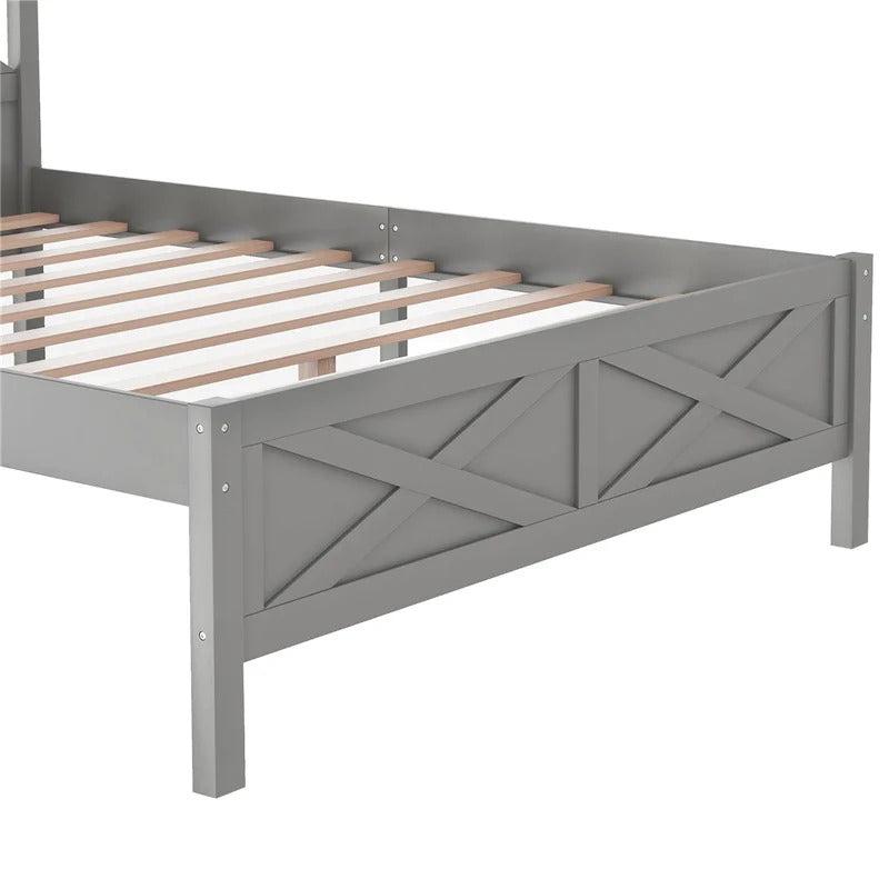Queen Size Bed : Jack Platform Bed