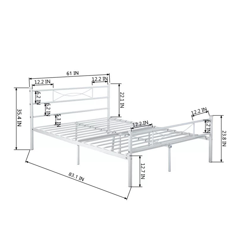 Queen Size Bed : Sara Standard Bed
