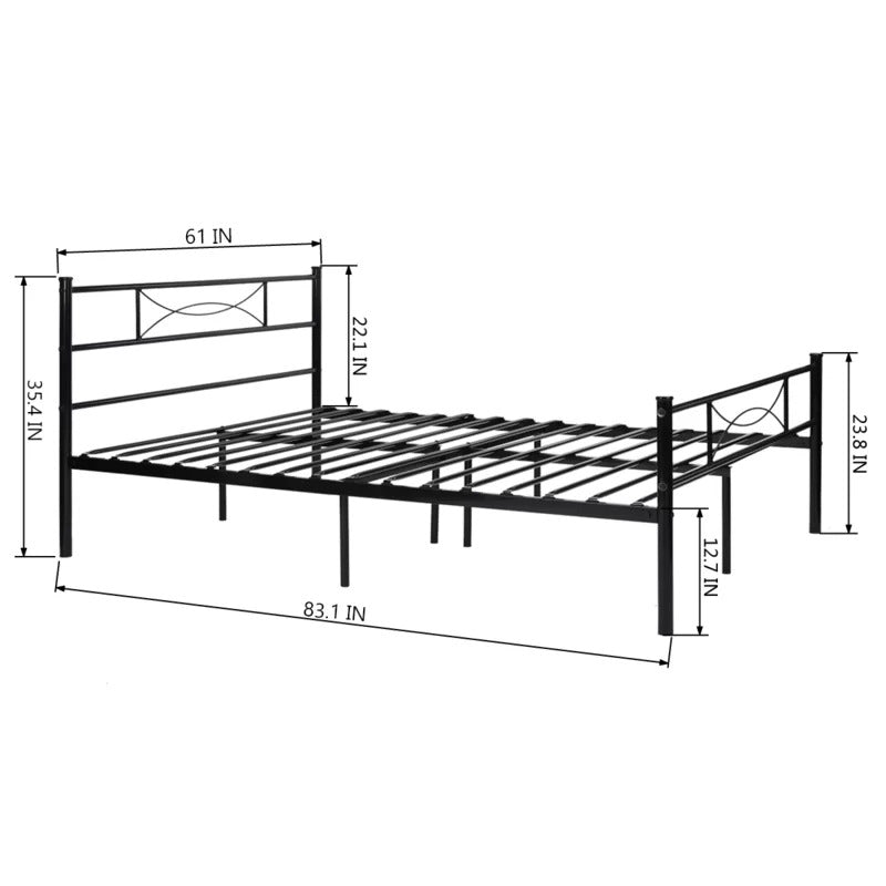 Queen Size Bed : Sara Standard Bed