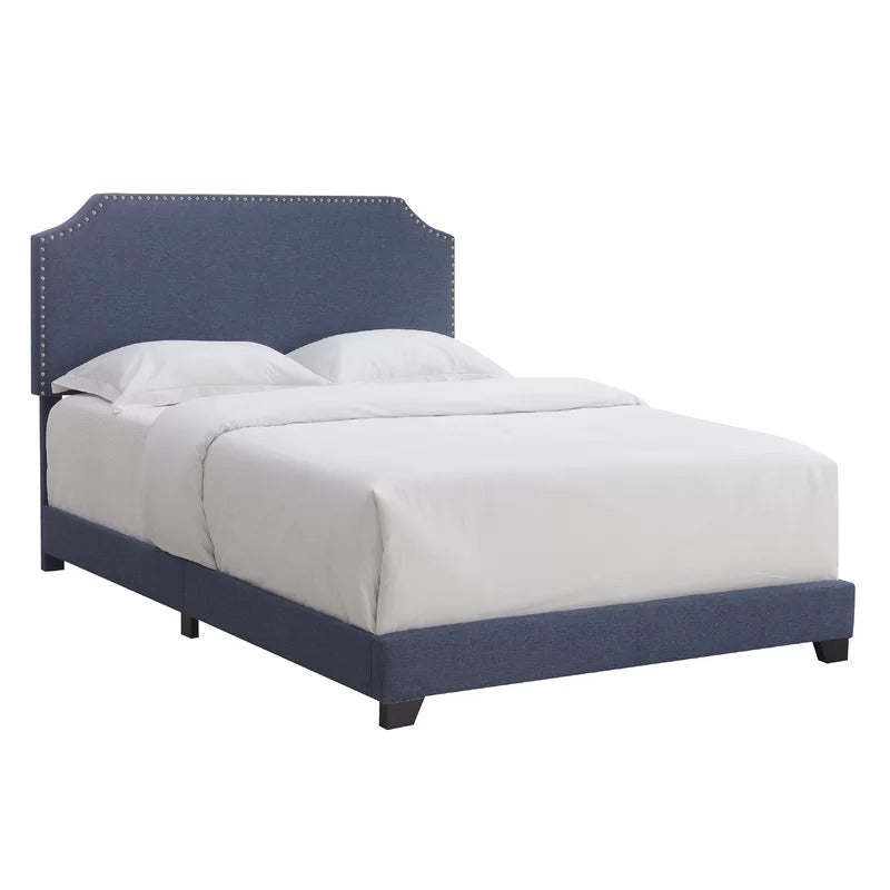Queen Size Bed : Upholstered Standard Bed