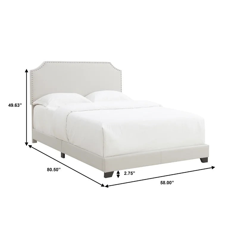 Queen Size Bed Upholstered Standard Bed