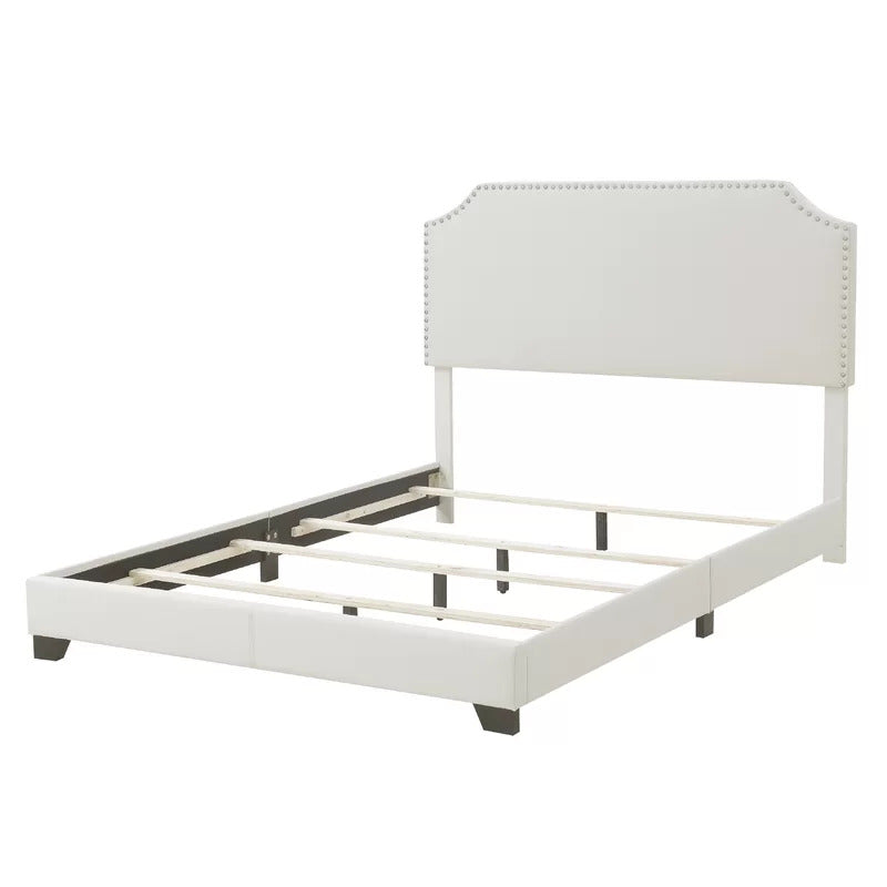 Queen Size Bed : Upholstered Standard Bed