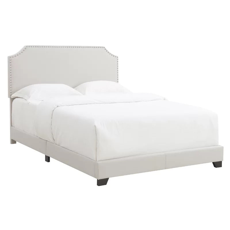 Queen Size Bed : Upholstered Standard Bed