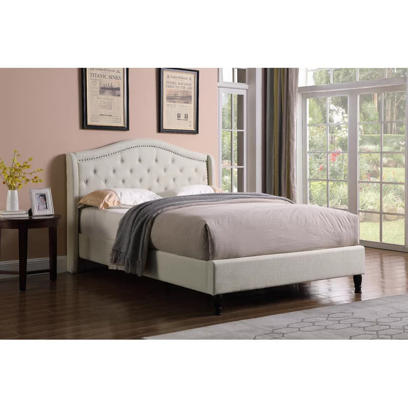 Queen Size Bed : salena Platform Bed