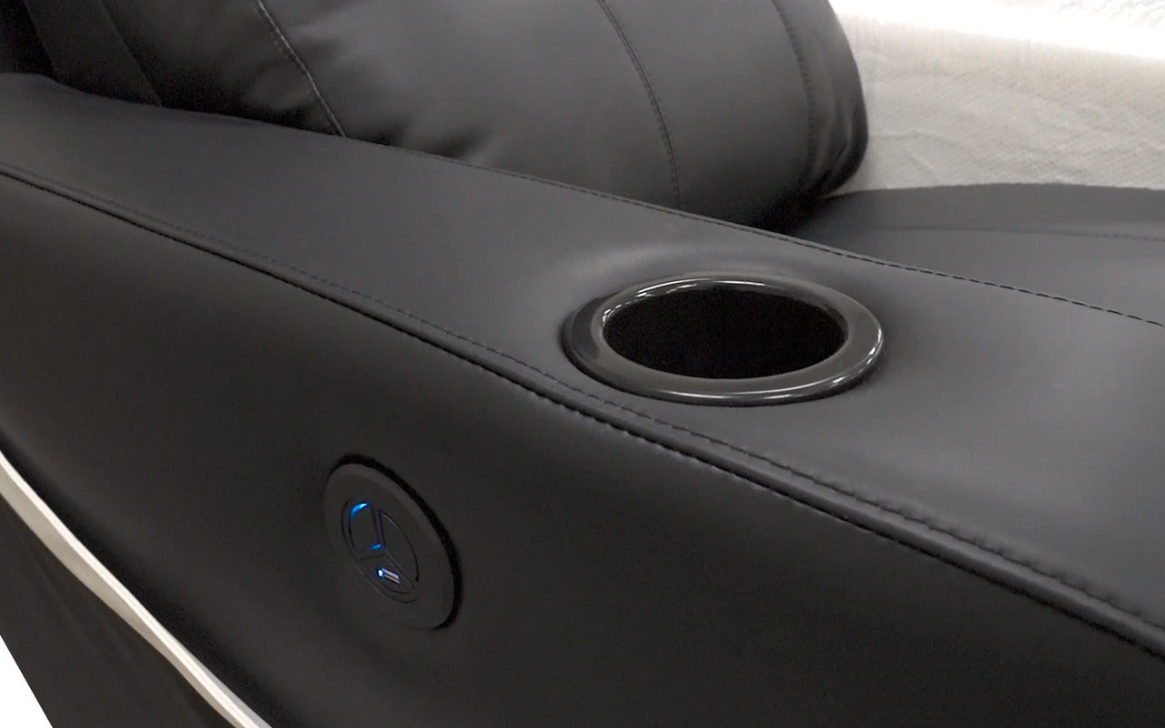 Queen Size: Black Multi-functional Queen Size Smart Bed