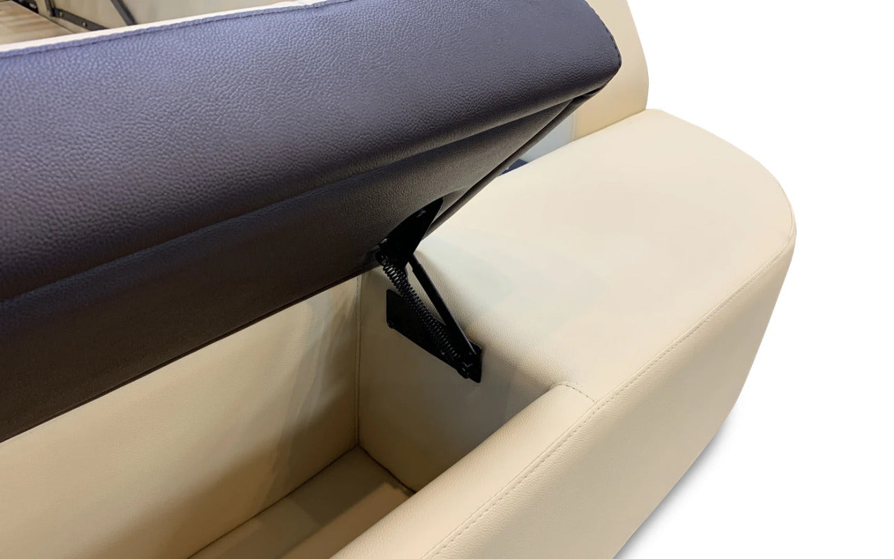 Queen Size: Leatherette Queen Size Smart Bed