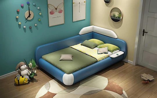 Queen Size : Leatherette Youth Bed