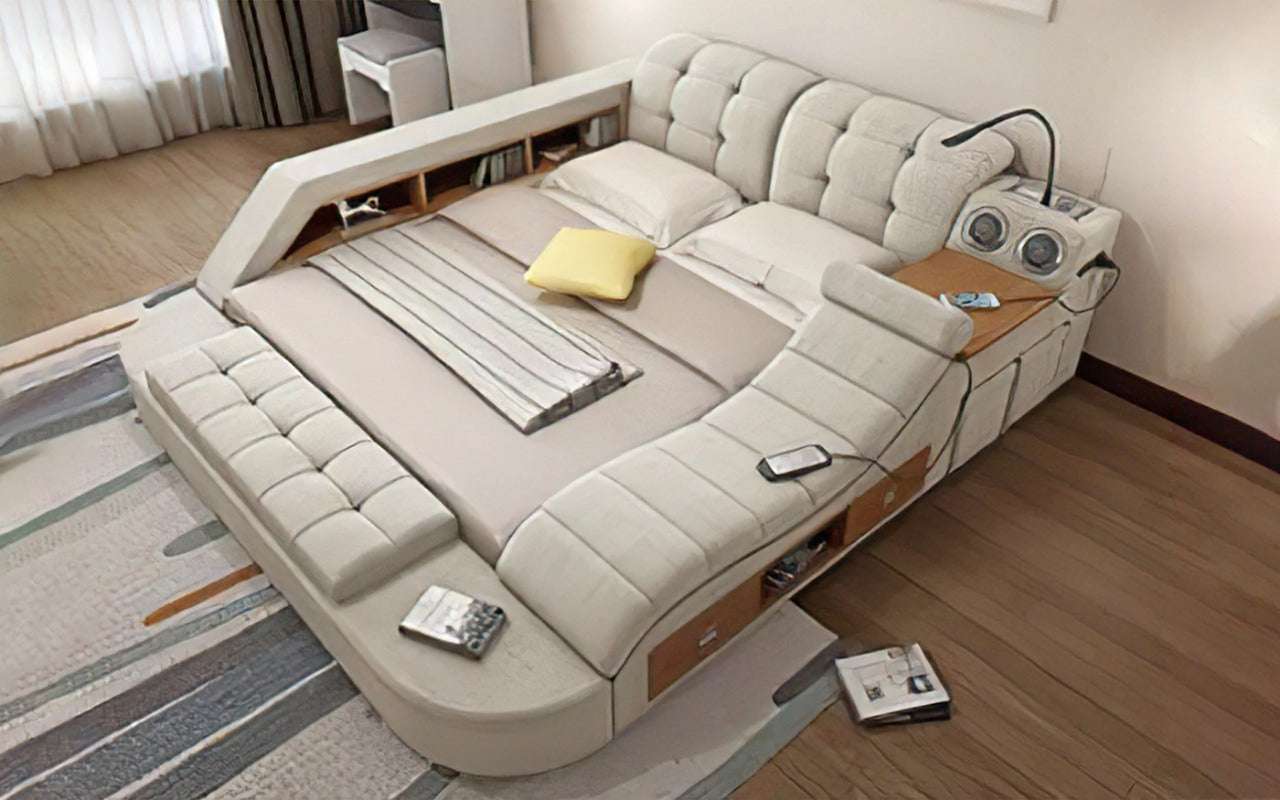 Queen Size: Multi-Functional Queen Size Smart Bed