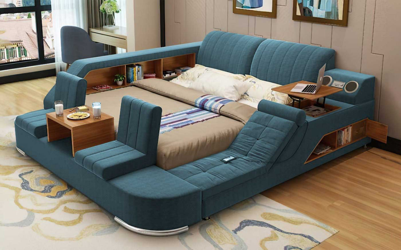 Queen Size: Multi-Functional Queen Size Smart Bed