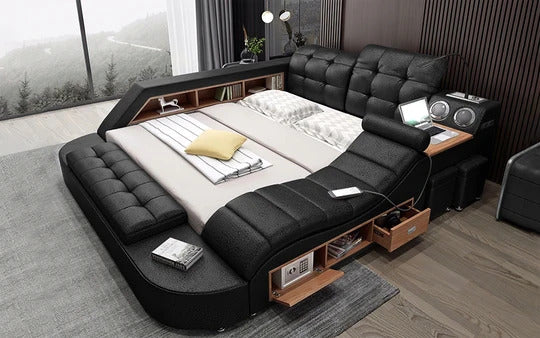Queen Size: Multi-Functional Queen Size Smart Bed