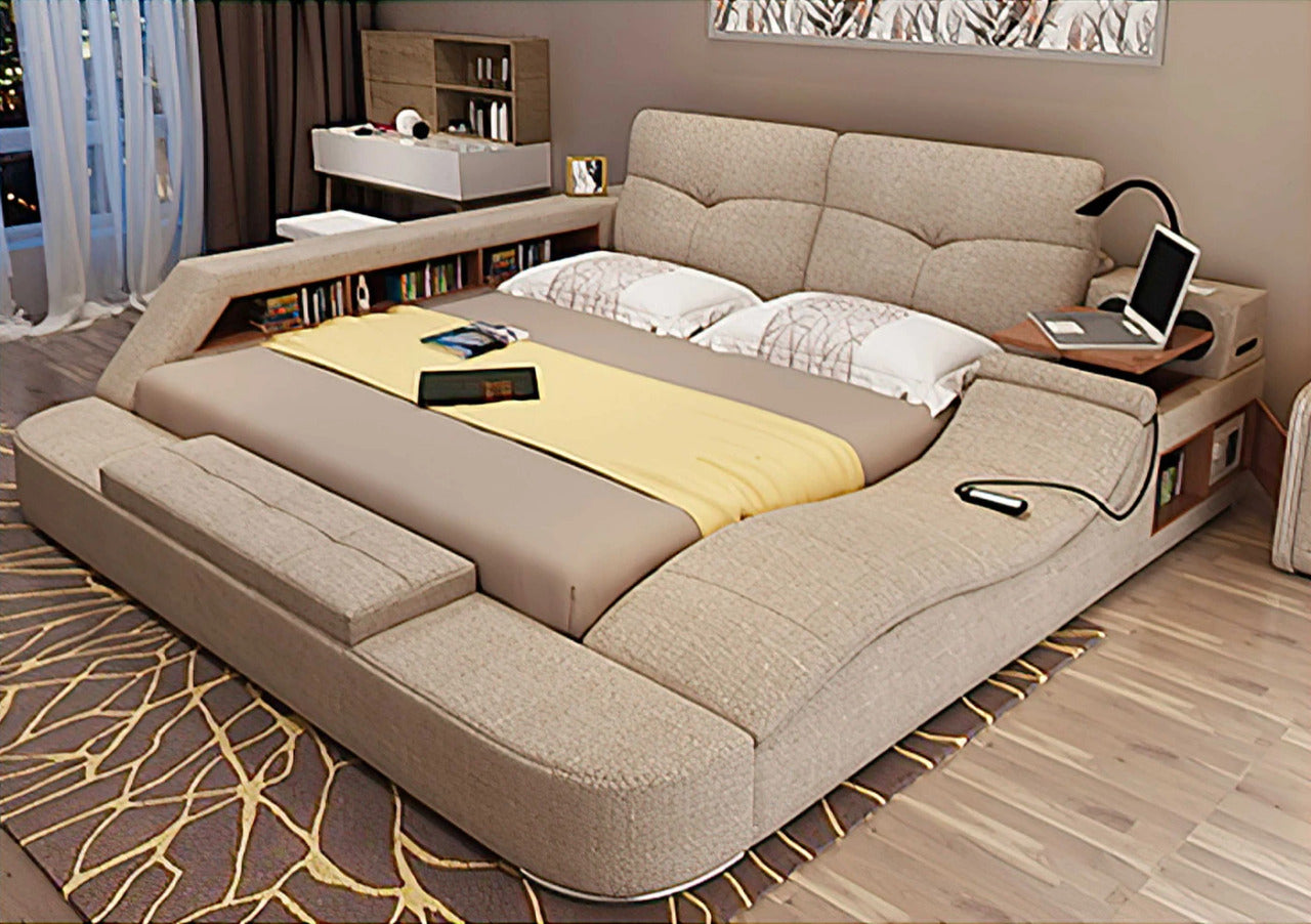 Queen Size: Multi-functional Queen Size Smart Bed