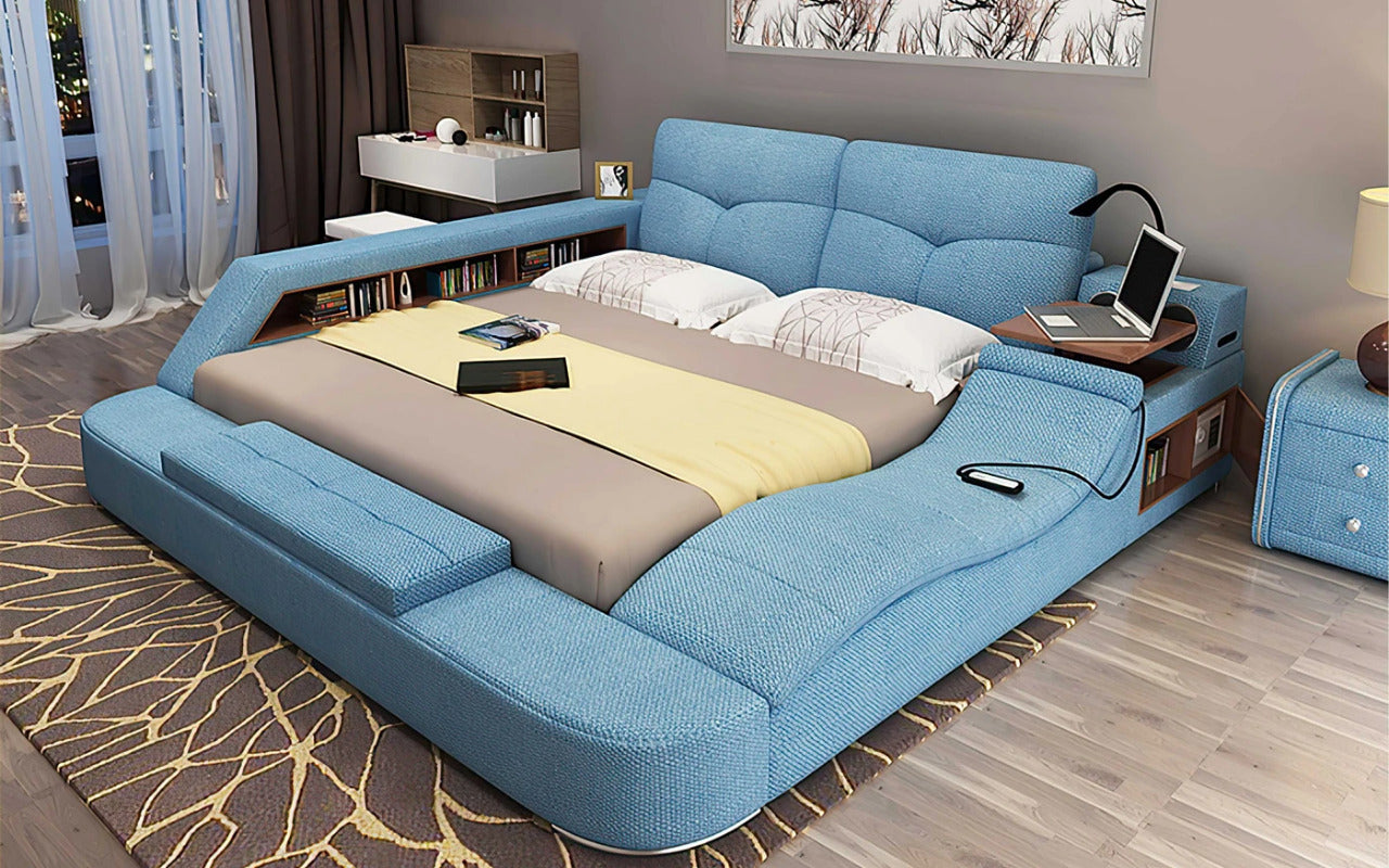 Queen Size: Multi-functional Queen Size Smart Bed