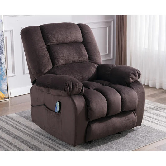 Recliners: 38'' Wide Manual Recliner with Massage Chairs