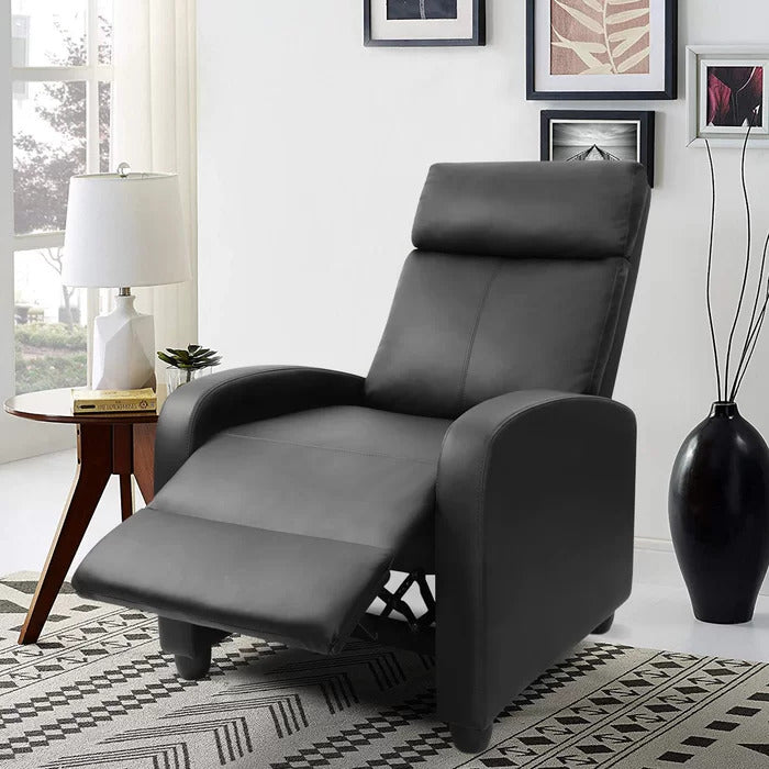 Recliners: Faux Leatherette Massage Chairs with Recliner