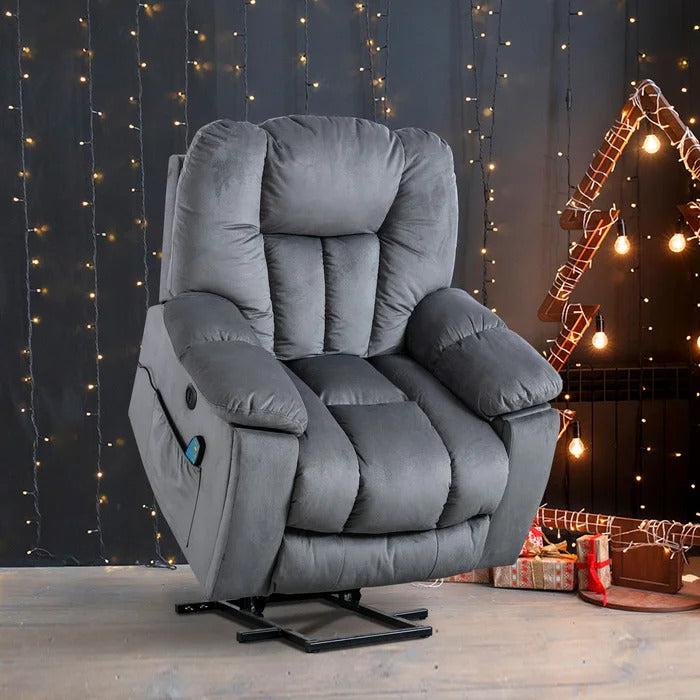 Recliners: Power Reclining Heated Massage Chairs