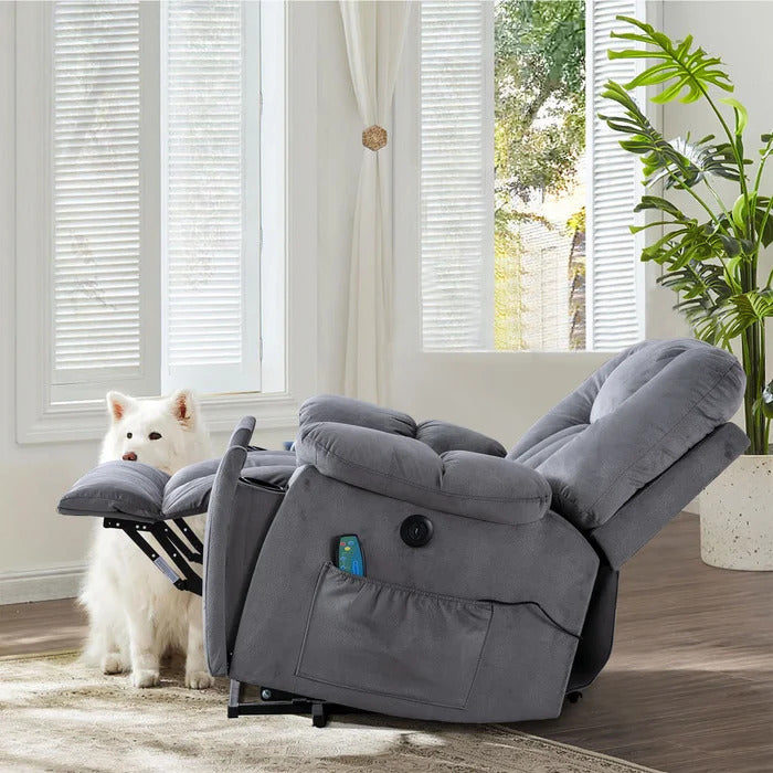 Recliners: Power Reclining Heated Massage Chairs