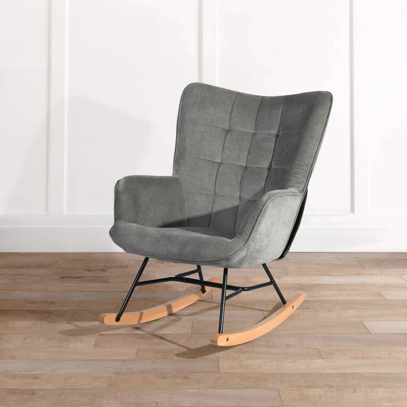 Rocking Chair: Fabric Rocking Chair